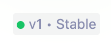 A model’s API version and maturity